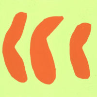 YA-01「オレンジ ミカン 」　2017年 140×178　 アクリル・キャンバス　 額装価格：30,000円　作品のみ：20,000円